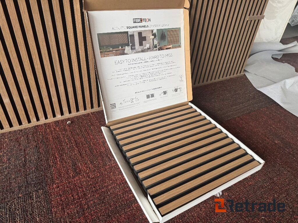 Square panels Akustikpaneler 52x52x2,2cm - Equipo de construcción: foto 2 Square panels Akustikpaneler 52x52x2,2cm - Equipo de construcción: foto 2