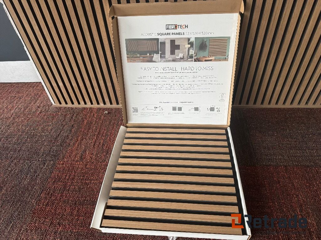 Square panels Akustikpaneler 52x52x2,2cm - Equipo de construcción: foto 5 Square panels Akustikpaneler 52x52x2,2cm - Equipo de construcción: foto 5