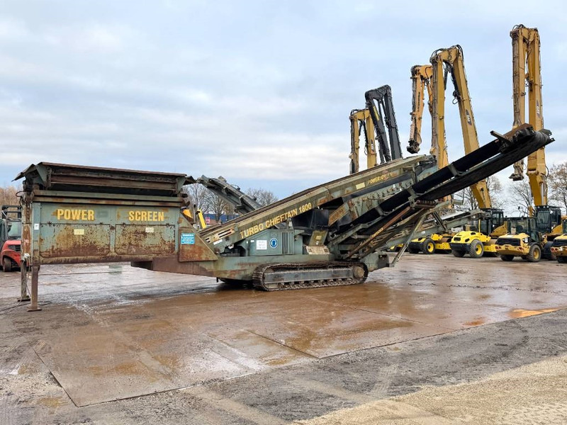 Powerscreen Chieftain 1800 - German Machine / Good Condition! - Cribadora: foto 2 Powerscreen Chieftain 1800 - German Machine / Good Condition! - Cribadora: foto 2