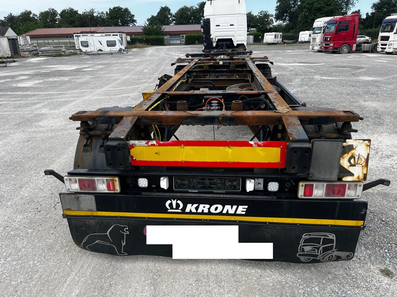 Krone AZ DB07CLNF 18F - Remolque portacontenedore/ Intercambiable: foto 3 Krone AZ DB07CLNF 18F - Remolque portacontenedore/ Intercambiable: foto 3