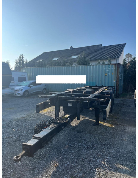 Krone Fahrgestell BDF ZZ 18XF0 DC07CLNF - Remolque chasis: foto 1 Krone Fahrgestell BDF ZZ 18XF0 DC07CLNF - Remolque chasis: foto 1
