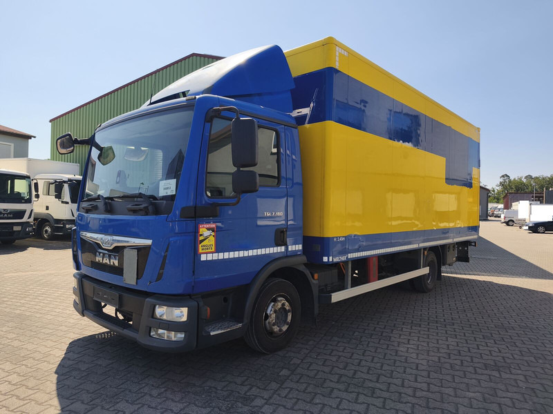 MAN TGL 7.180 8.180 - Camión caja cerrada: foto 1 MAN TGL 7.180 8.180 - Camión caja cerrada: foto 1
