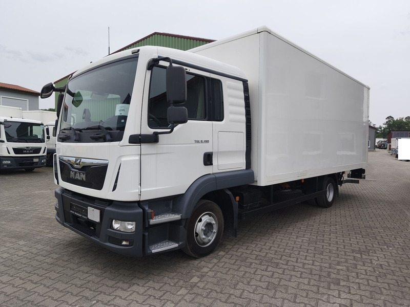 MAN TGL 8.190 Koffer gFH Euro 6 4x2 AHK LBW (46) - Camión caja cerrada: foto 1 MAN TGL 8.190 Koffer gFH Euro 6 4x2 AHK LBW (46) - Camión caja cerrada: foto 1