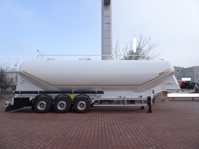 Semirremolque cisterna nuevo NURSAN Trockenschüttgutsilo Alu 28-60 m³ NEU höchste Qualität: foto 1