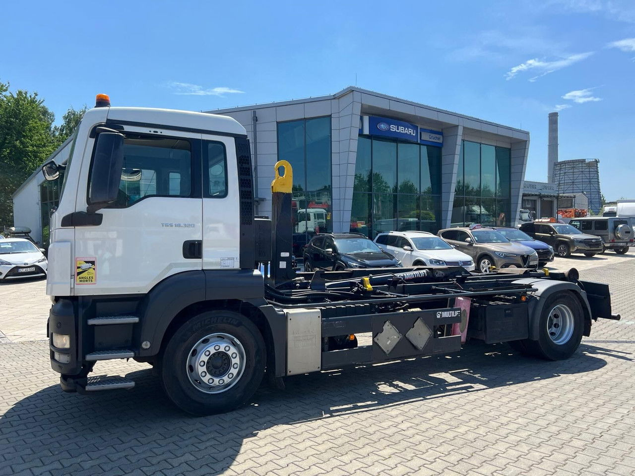 MAN TGS 18.320 NO Rust / Multilift Joab / BIG Wheelbase - Camión portacontenedore/ Intercambiable: foto 2 MAN TGS 18.320 NO Rust / Multilift Joab / BIG Wheelbase - Camión portacontenedore/ Intercambiable: foto 2