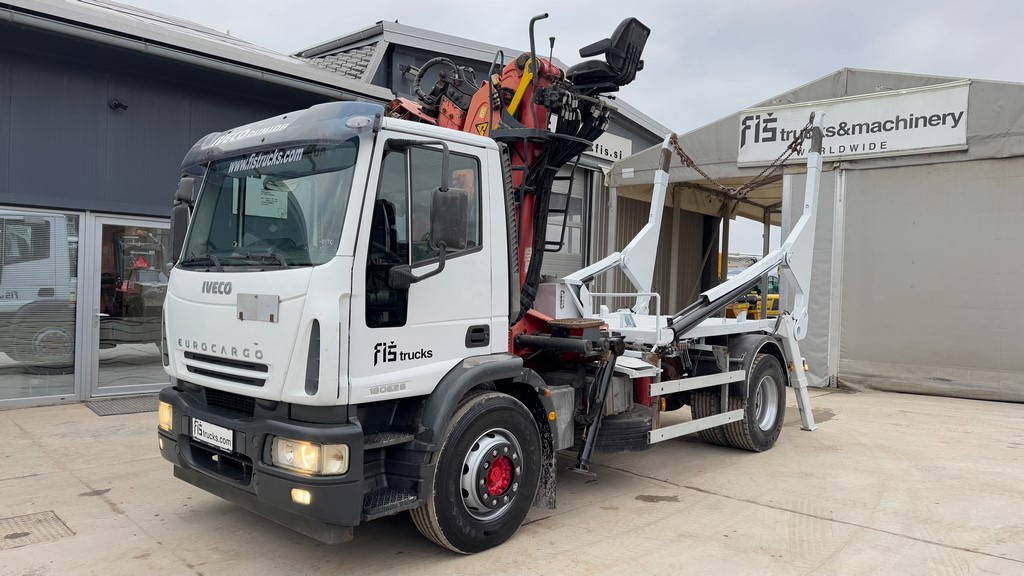 Camión portacontenedore/ Intercambiable Iveco Eurocargo ML180 E28 4x2 Epsilon 110 - absetz tipper: foto 6