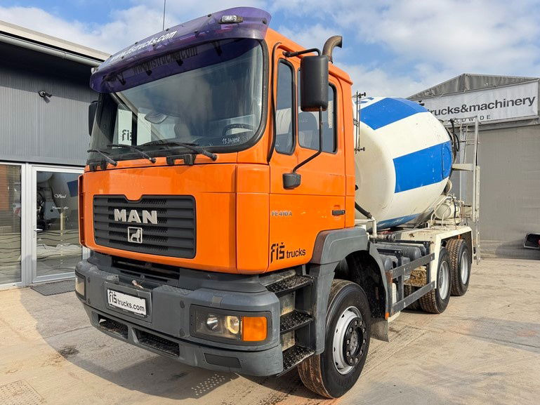 MAN FE 410A 6x4 mixer - 7m3 - euro 3 - Camión hormigonera: foto 1 MAN FE 410A 6x4 mixer - 7m3 - euro 3 - Camión hormigonera: foto 1