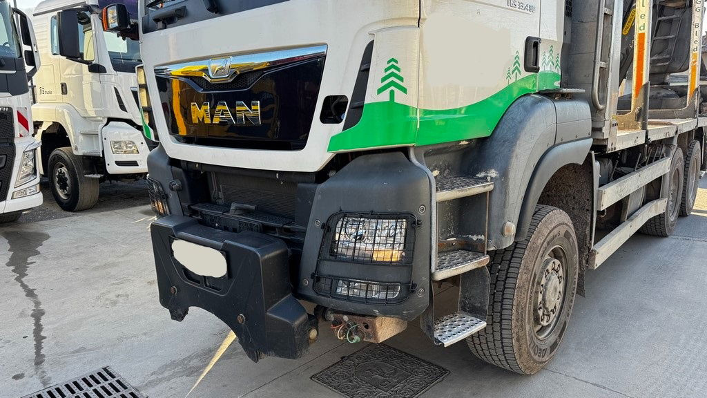 MAN TGA 33.480 6x6 forest truck - Epsilon M12Z + scissors + Trailer Gsodam - Camión forestal, Camión grúa: foto 2 MAN TGA 33.480 6x6 forest truck - Epsilon M12Z + scissors + Trailer Gsodam - Camión forestal, Camión grúa: foto 2