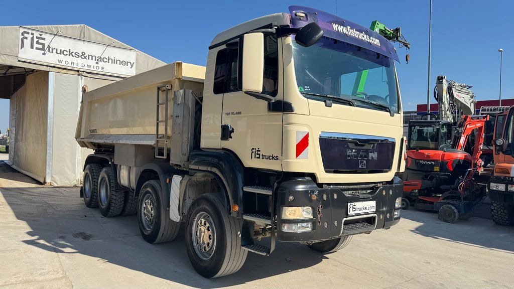 MAN TGS 35.480 8x4 dumper tipper - Camión volquete: foto 3 MAN TGS 35.480 8x4 dumper tipper - Camión volquete: foto 3