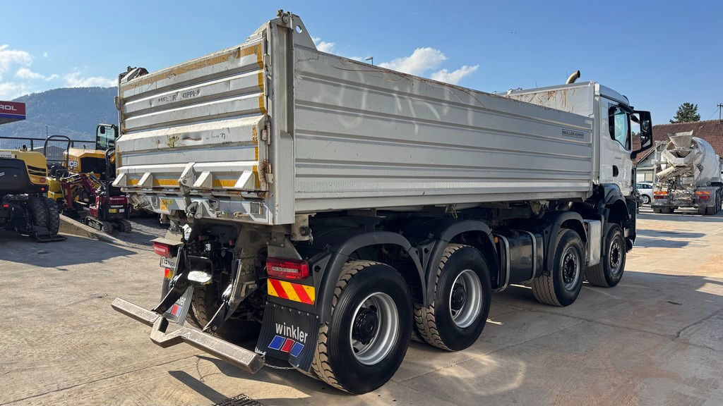 MAN TGS 41.510 8x4 Meiller bordmatic tipper - retarder - Euro 6 - Camión volquete: foto 4 MAN TGS 41.510 8x4 Meiller bordmatic tipper - retarder - Euro 6 - Camión volquete: foto 4