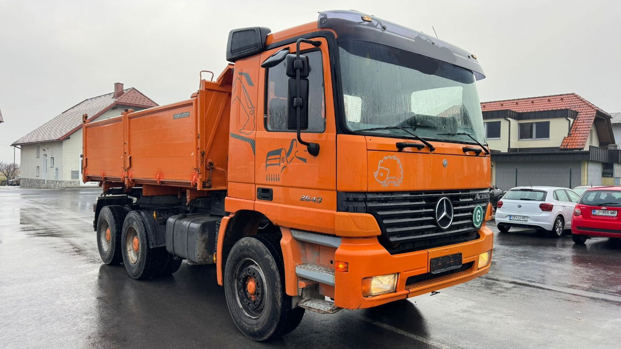 Mercedes-Benz Actros 2643 K 6x4 meiller tipper - TOP Condition - Camión volquete: foto 3 Mercedes-Benz Actros 2643 K 6x4 meiller tipper - TOP Condition - Camión volquete: foto 3