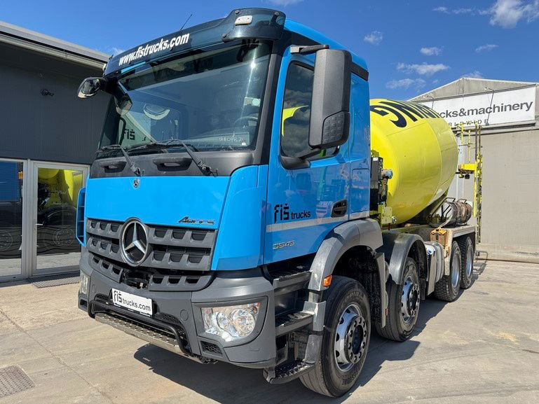 Mercedes-Benz Arocs 3543 8x4 schwing mixer 9m3 - Camión hormigonera: foto 1 Mercedes-Benz Arocs 3543 8x4 schwing mixer 9m3 - Camión hormigonera: foto 1