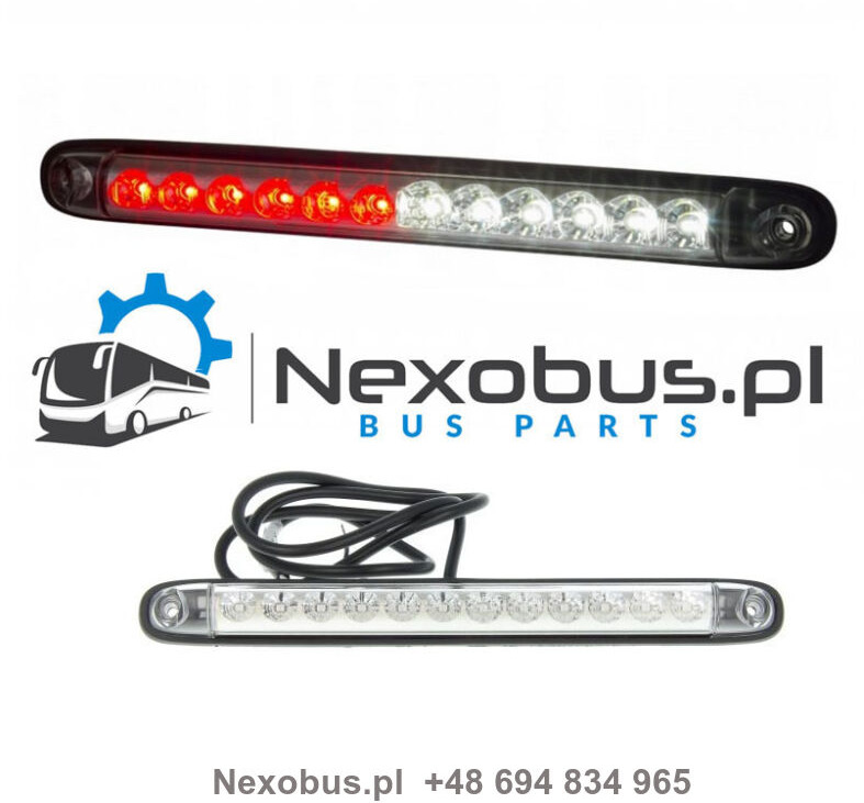 Lampa tył przeciwmgielna/cofania Vanhool TX biały klosz - Luz trasera para Autobús: foto 1 Lampa tył przeciwmgielna/cofania Vanhool TX biały klosz - Luz trasera para Autobús: foto 1