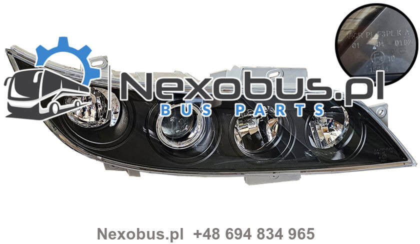 Reflektor Neoplan Skyliner Cityliner Starliner prawy czarne szkło - Faro delantero para Autobús: foto 1 Reflektor Neoplan Skyliner Cityliner Starliner prawy czarne szkło - Faro delantero para Autobús: foto 1