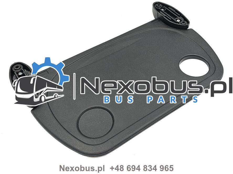 Stolik fotela Bova Neoplan MAN Temsa Volvo czarny zaokraglony - Cabina e interior para Autobús: foto 1 Stolik fotela Bova Neoplan MAN Temsa Volvo czarny zaokraglony - Cabina e interior para Autobús: foto 1