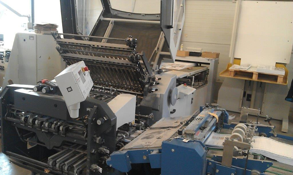 Heidelberg Steel KH 78-4-KTL-RFH 82 Combination Folding Machine - Plegadora de papel: foto 1 Heidelberg Steel KH 78-4-KTL-RFH 82 Combination Folding Machine - Plegadora de papel: foto 1