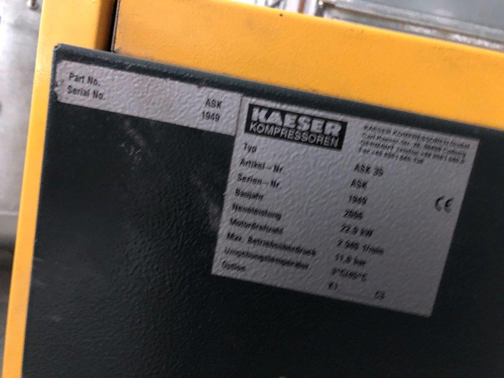Kaeser ASK 35 compressor unit - Compresor de aire: foto 5 Kaeser ASK 35 compressor unit - Compresor de aire: foto 5