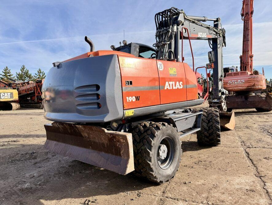 Excavadora de ruedas Atlas 190W: foto 8 Excavadora de ruedas Atlas 190W: foto 8