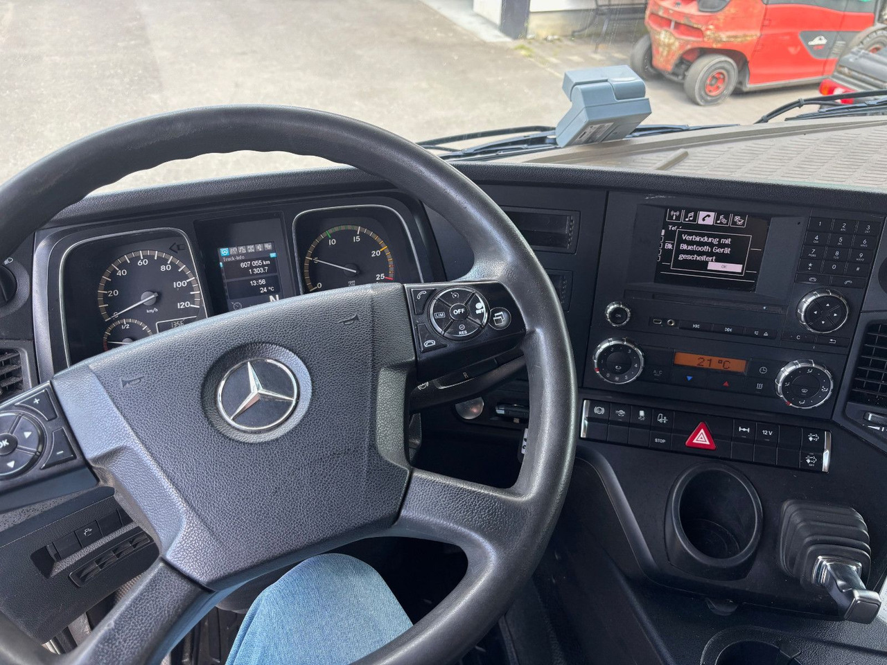 Cabeza tractora Mercedes-Benz Actros 1840 Kein 1842 1845 Retarder Blatt-Luft: foto 13