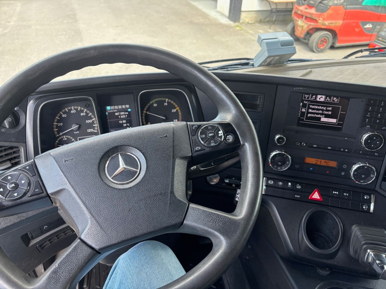 Cabeza tractora Mercedes-Benz Actros 1840 Kein 1842 1845 Retarder Blatt-Luft: foto 12