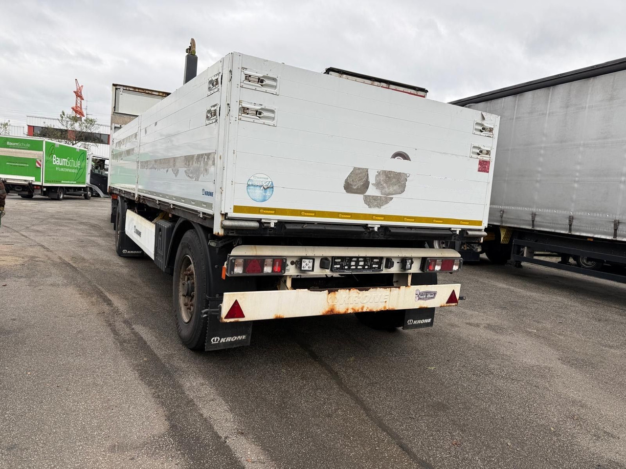 Krone AZ Baustoffe Alu BPW HU möglich - Remolque plataforma/ Caja abierta: foto 3 Krone AZ Baustoffe Alu BPW HU möglich - Remolque plataforma/ Caja abierta: foto 3