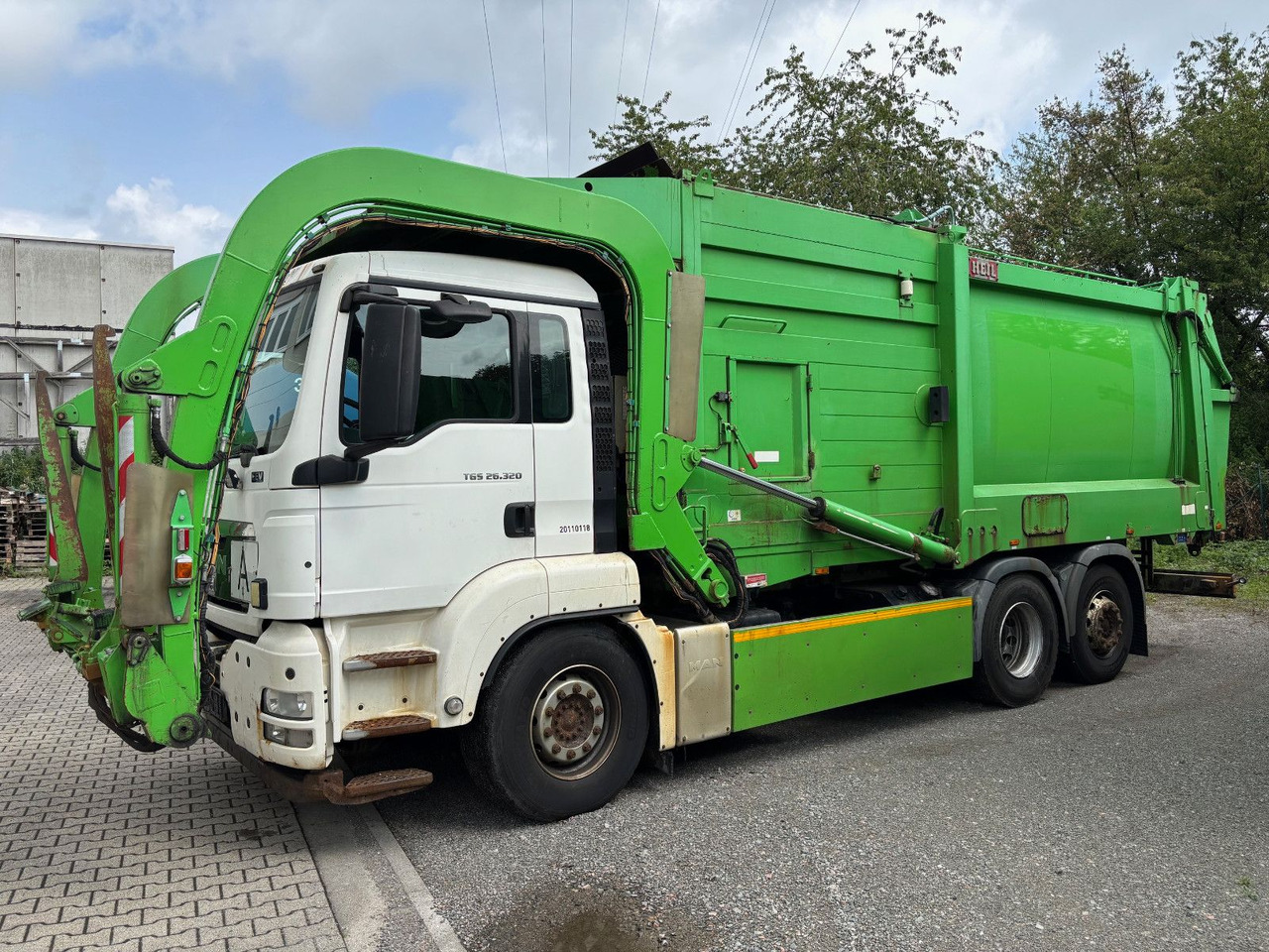 MAN TGS 26.320 EEV Heil Aufbau/Frontlader/Lift - Camión de basura: foto 2 MAN TGS 26.320 EEV Heil Aufbau/Frontlader/Lift - Camión de basura: foto 2