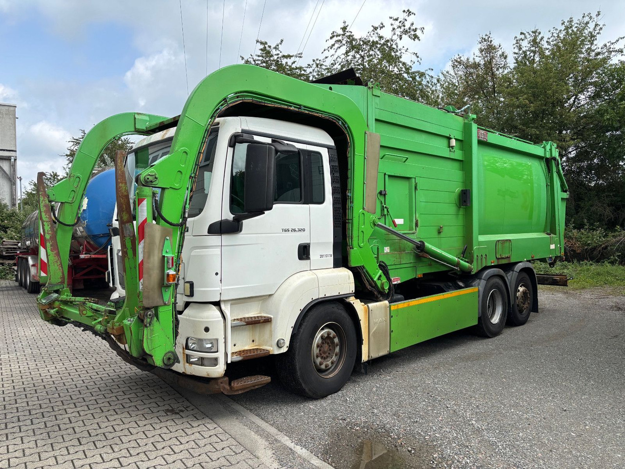 MAN TGS 26.320 EEV Heil Aufbau/Frontlader/Lift - Camión de basura: foto 1 MAN TGS 26.320 EEV Heil Aufbau/Frontlader/Lift - Camión de basura: foto 1