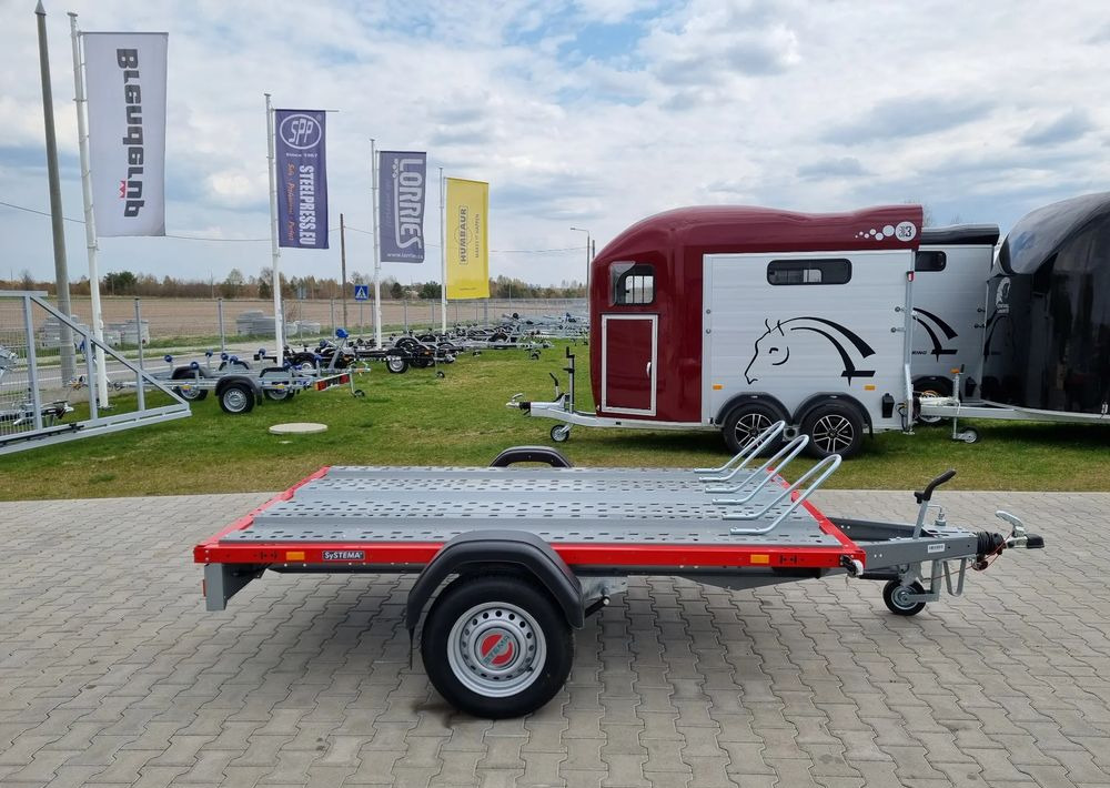 Stema STM 02 10-25-15.1 red | 251x153 cm 3 motocykle | DMC 1000kg - Remolque de coche: foto 3 Stema STM 02 10-25-15.1 red | 251x153 cm 3 motocykle | DMC 1000kg - Remolque de coche: foto 3