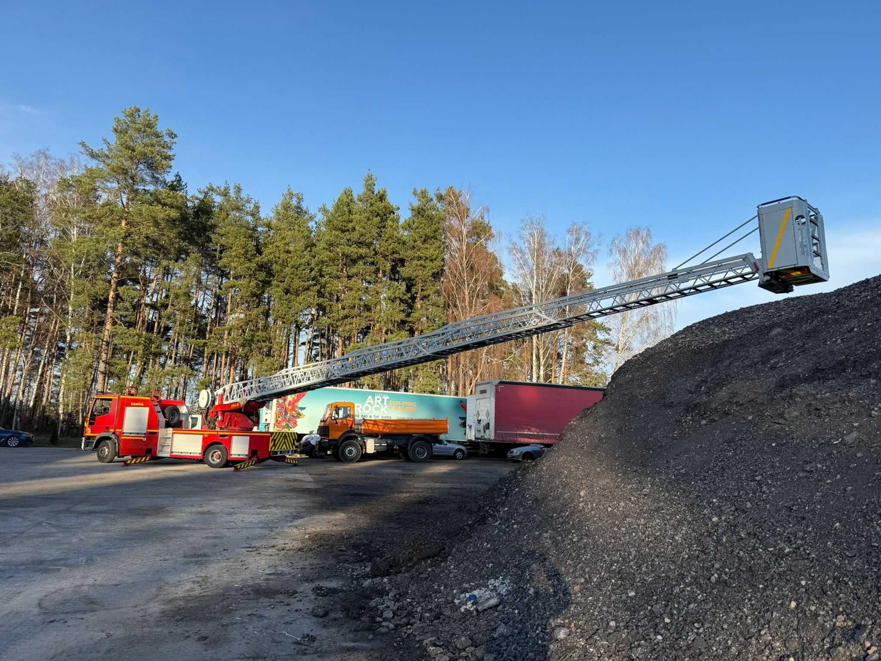 Drabina strażacka 30 m , IVECO Eurocargo Tector 130E24, Camiva EPAS 30 - Camión de bomberos, Camión con plataforma elevadora: foto 4 Drabina strażacka 30 m , IVECO Eurocargo Tector 130E24, Camiva EPAS 30 - Camión de bomberos, Camión con plataforma elevadora: foto 4