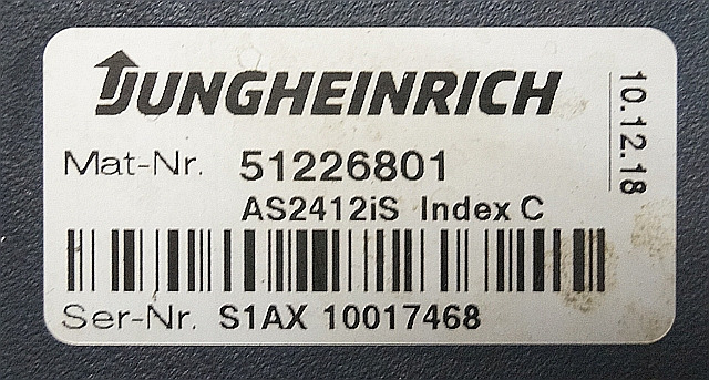 Jungheinrich 51226801 | Rij/hef/stuur regeling drive/lift/steering controller A - Unidad de control para Equipo de manutención: foto 2 Jungheinrich 51226801 | Rij/hef/stuur regeling drive/lift/steering controller A - Unidad de control para Equipo de manutención: foto 2