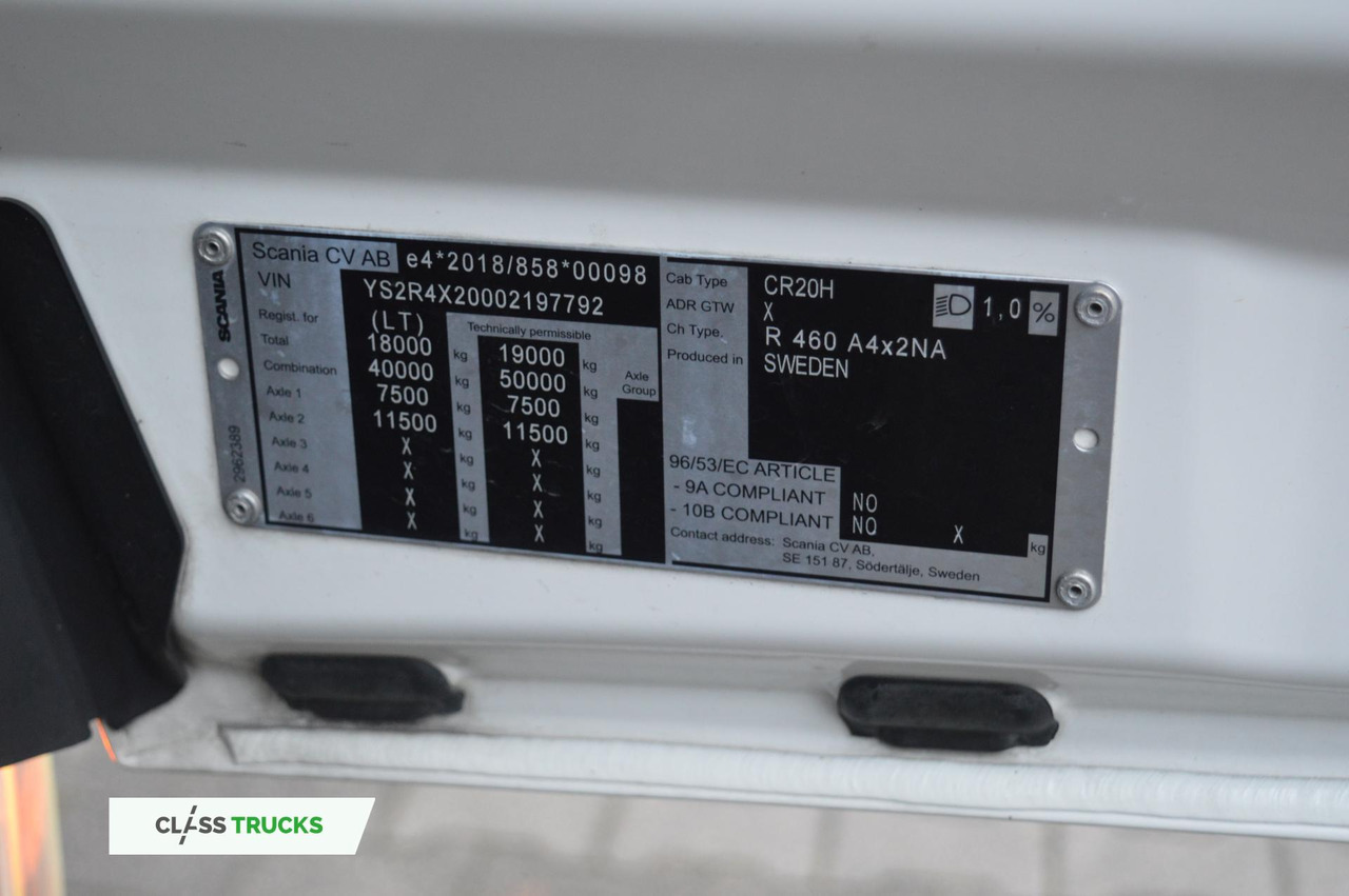 Cabeza tractora Scania R460 CR20H Adaptive Cruise Control: foto 17 Cabeza tractora Scania R460 CR20H Adaptive Cruise Control: foto 17
