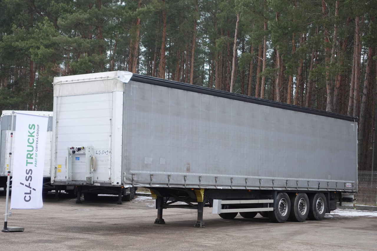 Schmitz Cargobull SCS24/L Lifting Axle - Semirremolque lona: foto 1 Schmitz Cargobull SCS24/L Lifting Axle - Semirremolque lona: foto 1
