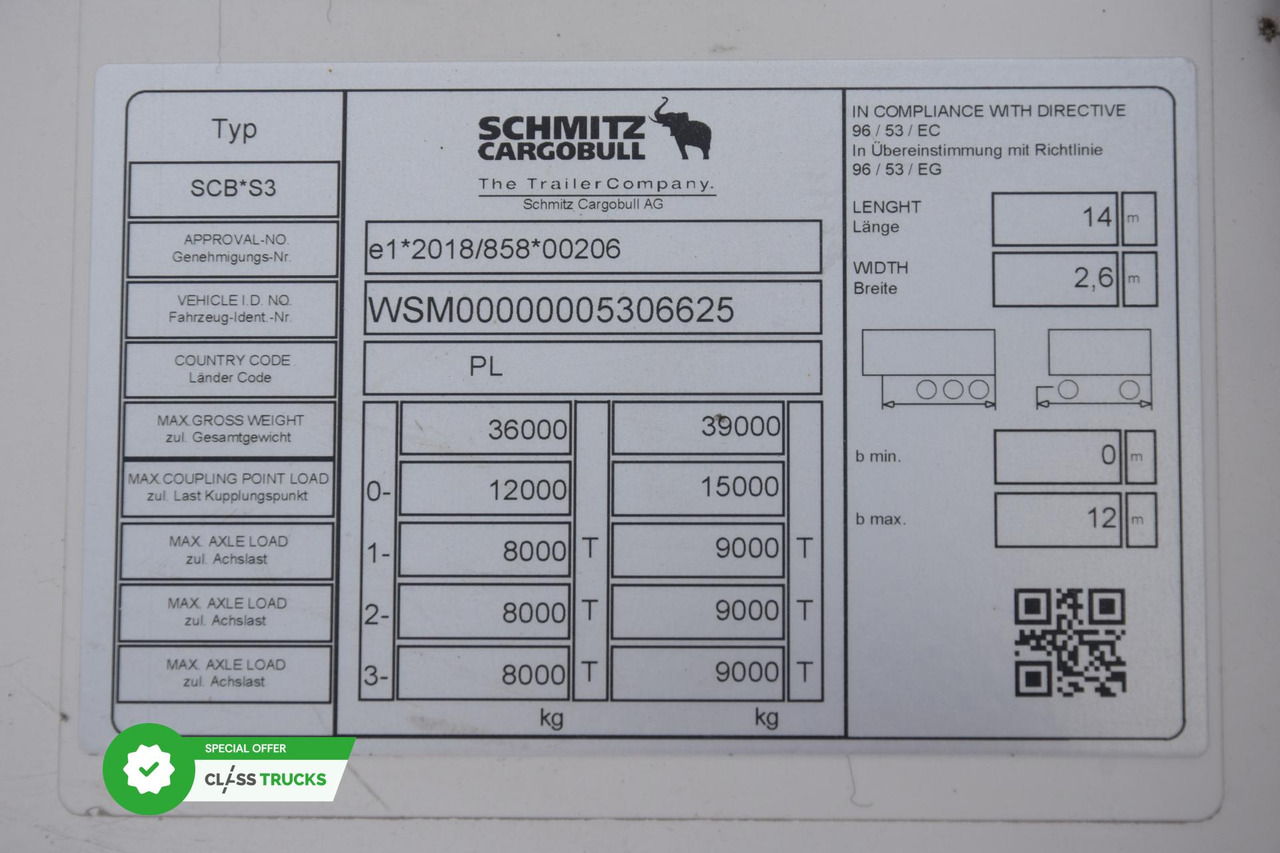 Semirremolque frigorífico Schmitz Cargobull SKO FP 45 S.CU d80: foto 15