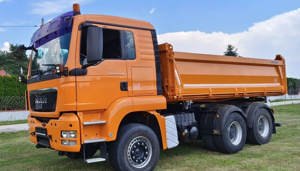 MAN TGS 26.440 | 6x4 | Retarder | Wywrotka Meiller trójstronna | Euro 5 | - Camión volquete: foto 5 MAN TGS 26.440 | 6x4 | Retarder | Wywrotka Meiller trójstronna | Euro 5 | - Camión volquete: foto 5