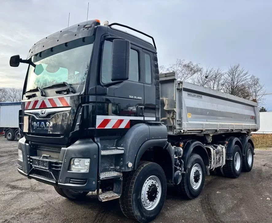 MAN TGS 35.460 / 8x6 – Meiller Trójstronna wywrotka / Euro 6c / Kamera / - Camión volquete: foto 3 MAN TGS 35.460 / 8x6 – Meiller Trójstronna wywrotka / Euro 6c / Kamera / - Camión volquete: foto 3