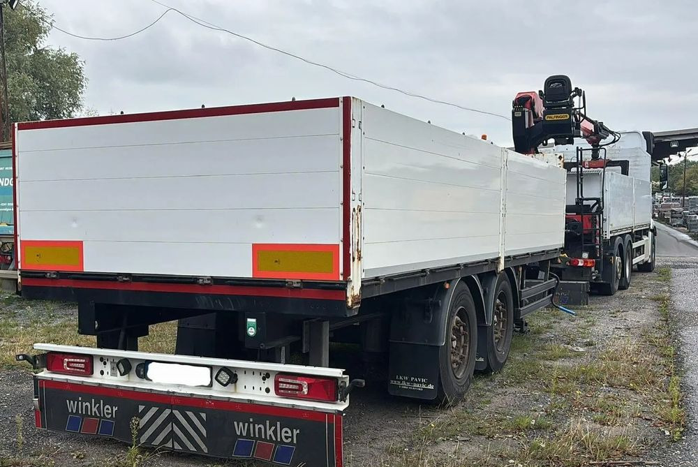 Mercedes-Benz ACTROS 2545 / 6x2 / HDS Palfinger PK 20.501 sterowany radiowo / Przyczepa w zestawie / Euro6/ Przebieg 340 000km - Camión caja abierta, Camión grúa: foto 4 Mercedes-Benz ACTROS 2545 / 6x2 / HDS Palfinger PK 20.501 sterowany radiowo / Przyczepa w zestawie / Euro6/ Przebieg 340 000km - Camión caja abierta, Camión grúa: foto 4
