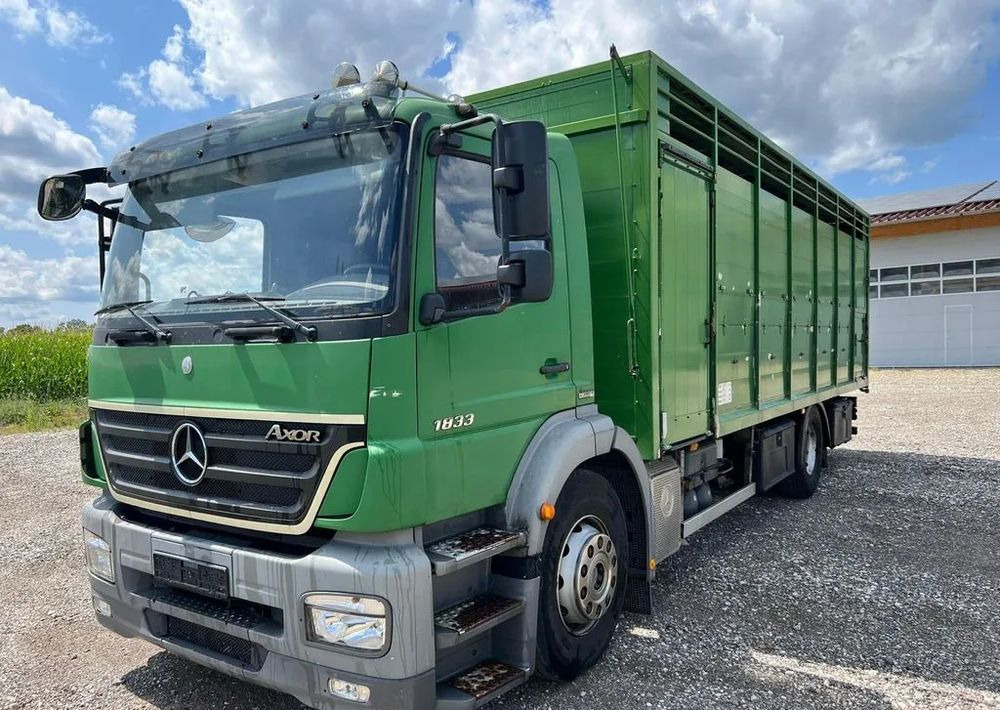 Mercedes-Benz Axor 1833 6x2 | Samochód do transportu bydła | 2009 | 450 000 km - Camión transporte de ganado: foto 1 Mercedes-Benz Axor 1833 6x2 | Samochód do transportu bydła | 2009 | 450 000 km - Camión transporte de ganado: foto 1