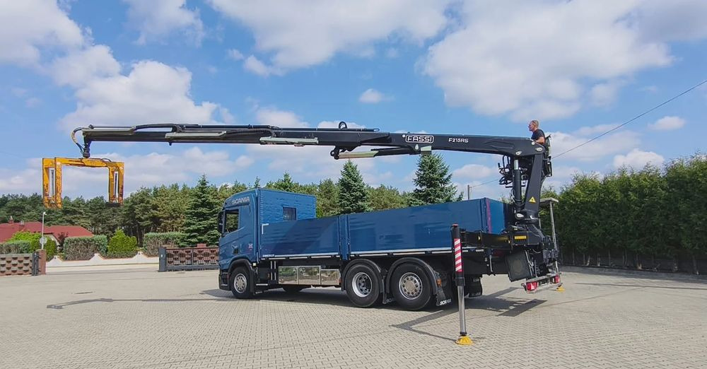 Scania R 500 6x2 / HDS Fassi F 215 AS / Euro 6 / Retarder / Oś skrętna / 220 000 km! - Otros maquinaria: foto 4 Scania R 500 6x2 / HDS Fassi F 215 AS / Euro 6 / Retarder / Oś skrętna / 220 000 km! - Otros maquinaria: foto 4