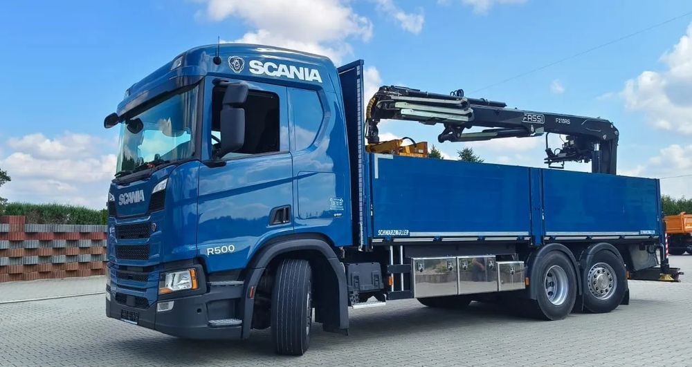 Scania R 500 6x2 / HDS Fassi F 215 AS / Euro 6 / Retarder / Oś skrętna / 220 000 km! - Otros maquinaria: foto 2 Scania R 500 6x2 / HDS Fassi F 215 AS / Euro 6 / Retarder / Oś skrętna / 220 000 km! - Otros maquinaria: foto 2