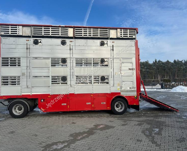 Pezzaioli RBA22 DWUOSIOWA PRZYCZEPA -2X BYDŁO,3X TRZODA - Remolque transporte de ganado: foto 2 Pezzaioli RBA22 DWUOSIOWA PRZYCZEPA -2X BYDŁO,3X TRZODA - Remolque transporte de ganado: foto 2