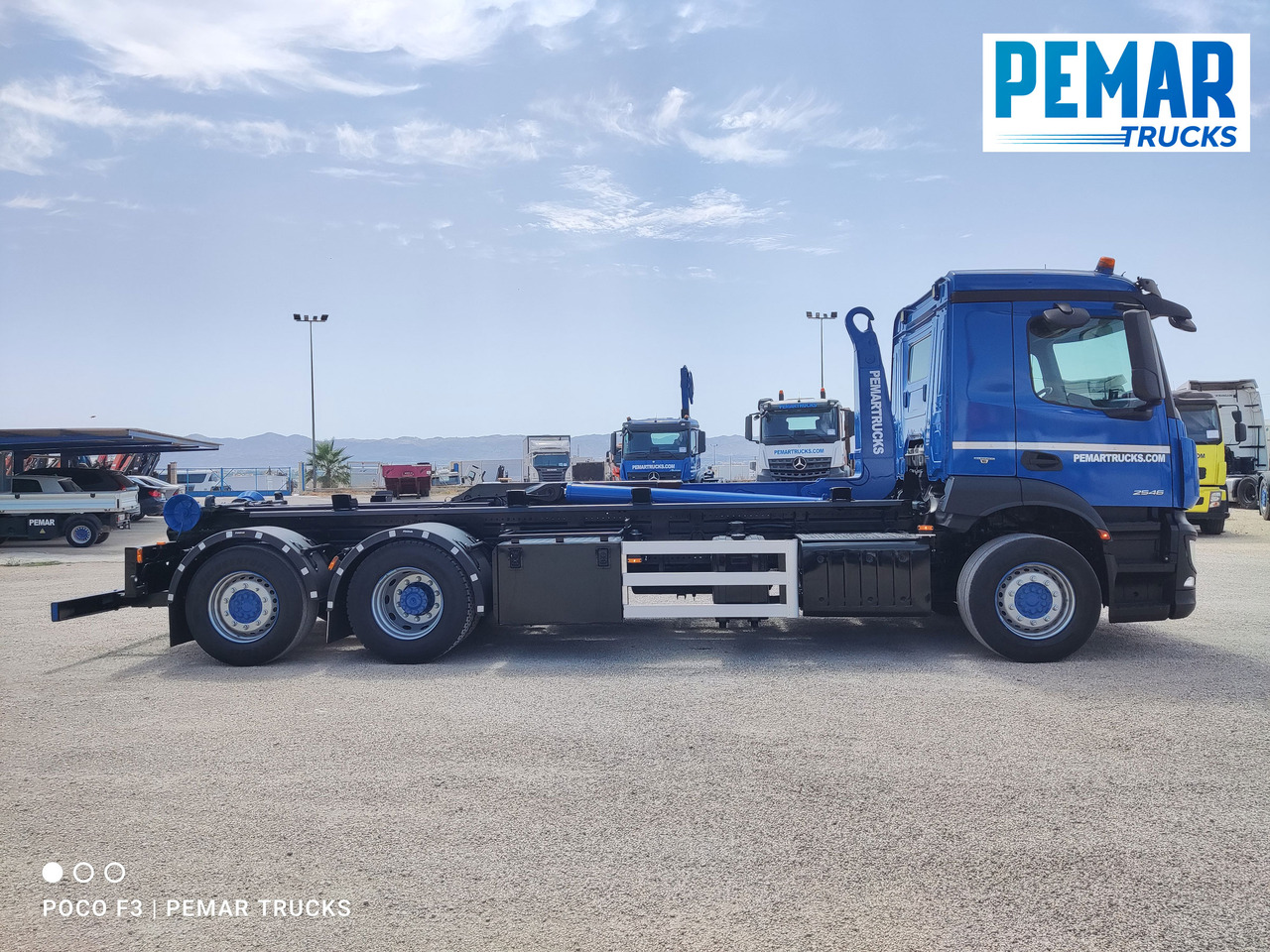Camión portacontenedore/ Intercambiable MERCEDES-BENZ ANTOS 2546 6X2 MULTILIFT: foto 5