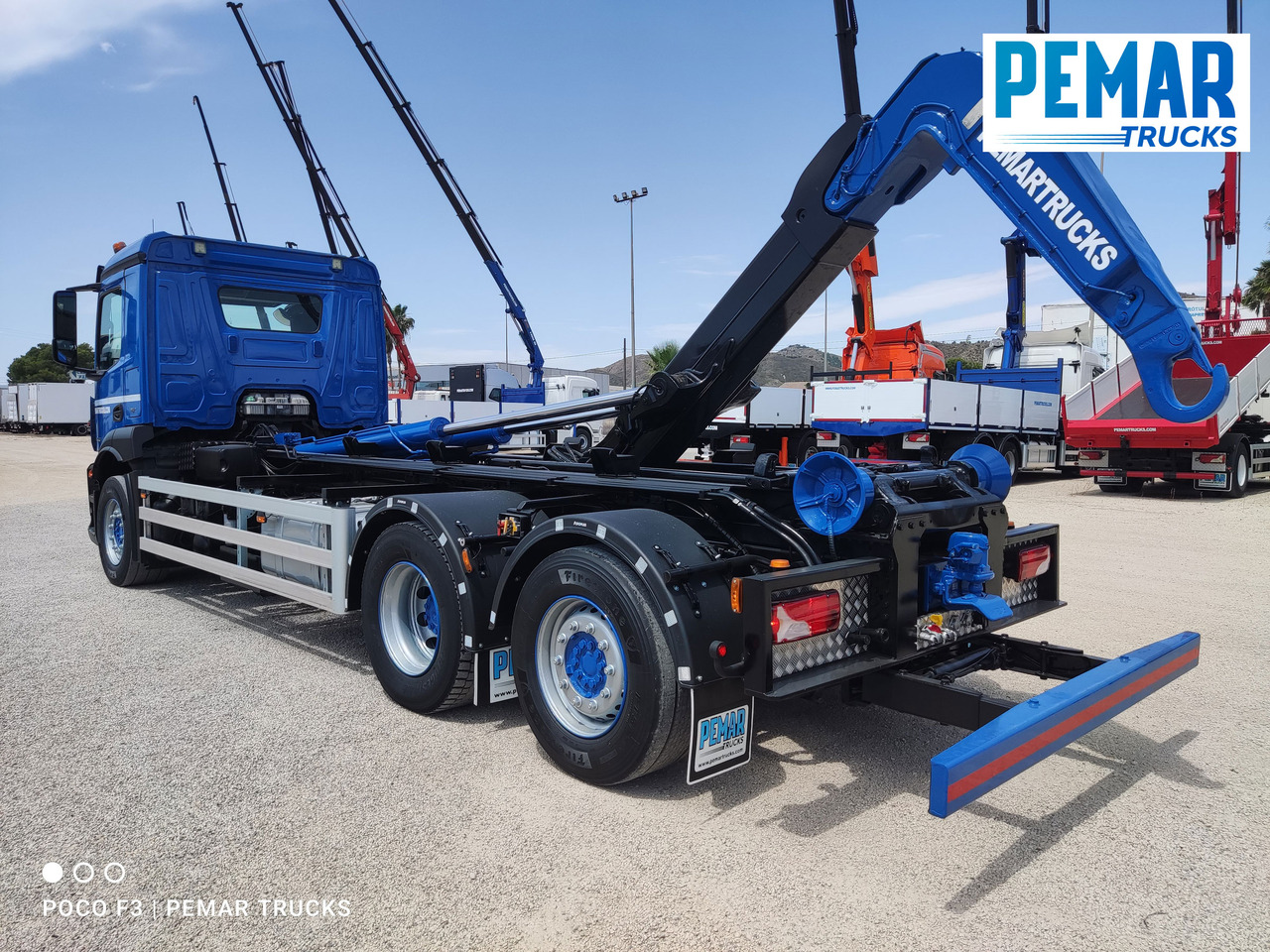 Camión portacontenedore/ Intercambiable MERCEDES-BENZ ANTOS 2546 6X2 MULTILIFT: foto 22