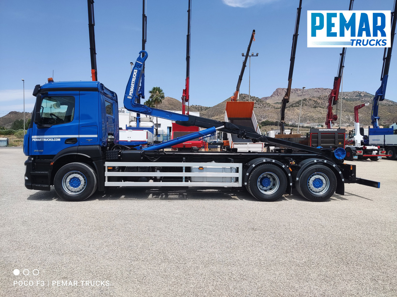 Camión portacontenedore/ Intercambiable MERCEDES-BENZ ANTOS 2546 6X2 MULTILIFT: foto 12