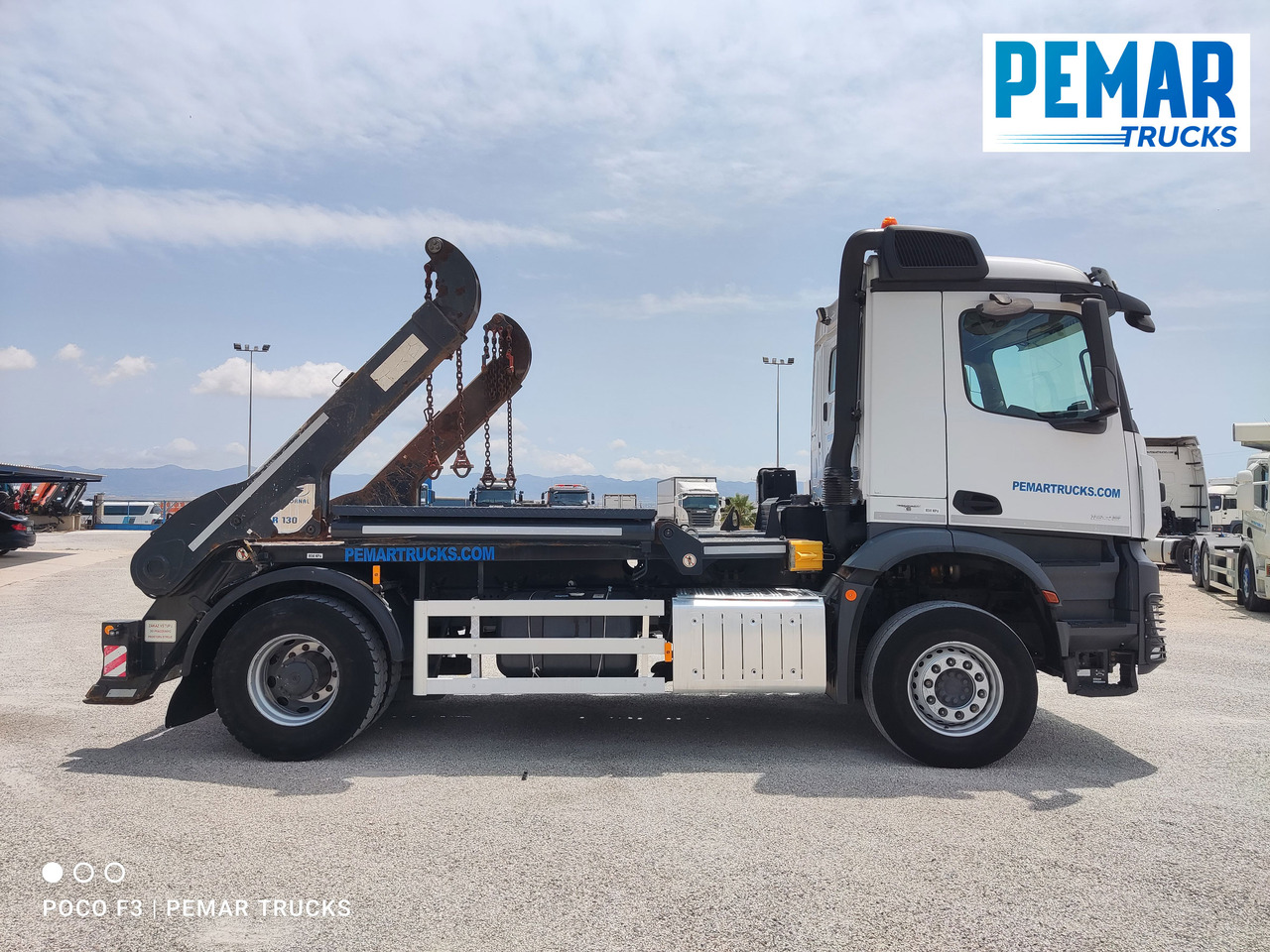 MERCEDES-BENZ AROCS 1845 PORTACONTENEDOR CADENA - Camión portacontenedor de cadenas: foto 5 MERCEDES-BENZ AROCS 1845 PORTACONTENEDOR CADENA - Camión portacontenedor de cadenas: foto 5