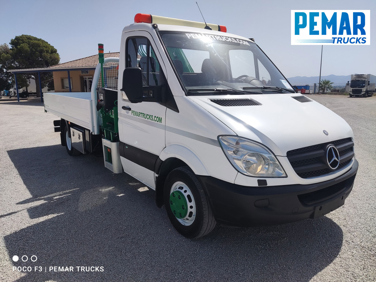 MERCEDES-BENZ SPRINTER 515 CDI GRUA CAJA FIJA 150 CV - Camión caja abierta, Camión grúa: foto 3 MERCEDES-BENZ SPRINTER 515 CDI GRUA CAJA FIJA 150 CV - Camión caja abierta, Camión grúa: foto 3