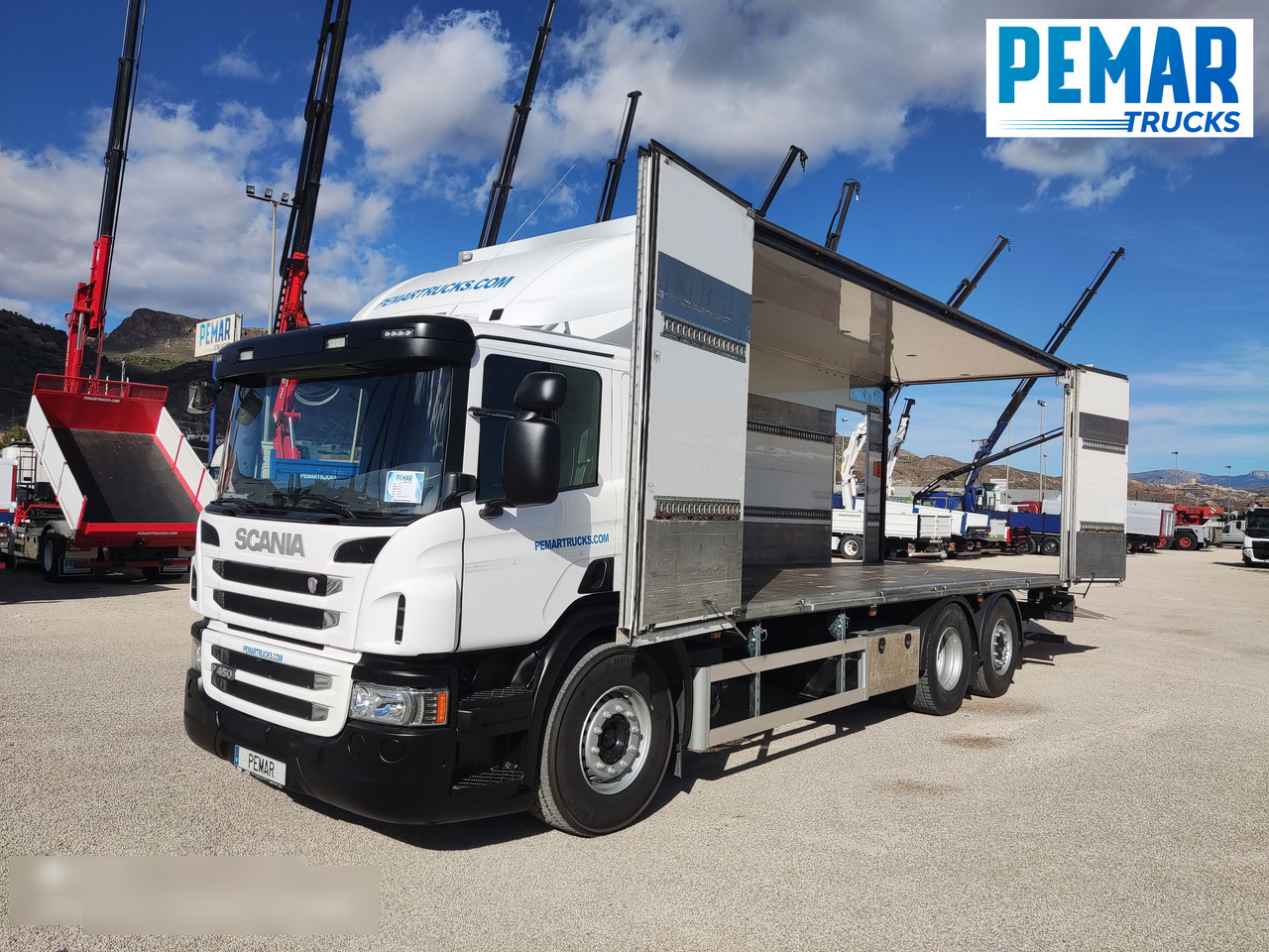 Leasing de SCANIA P 450 6X2 CAJA CERRADA SCANIA P 450 6X2 CAJA CERRADA: foto 17