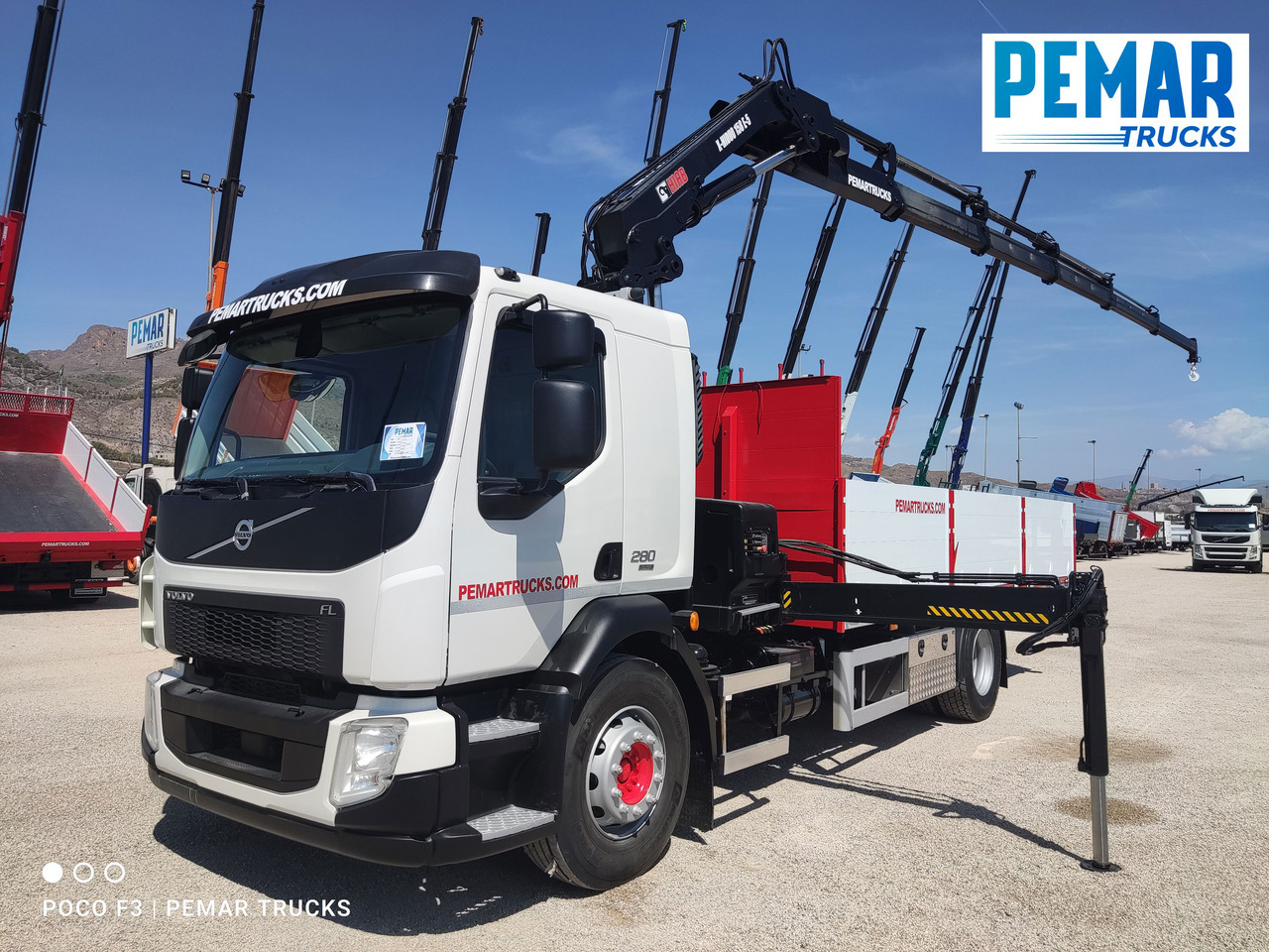 VOLVO FL 280 GRUA CAJA FIJA EURO 6 - Camión grúa: foto 1 VOLVO FL 280 GRUA CAJA FIJA EURO 6 - Camión grúa: foto 1