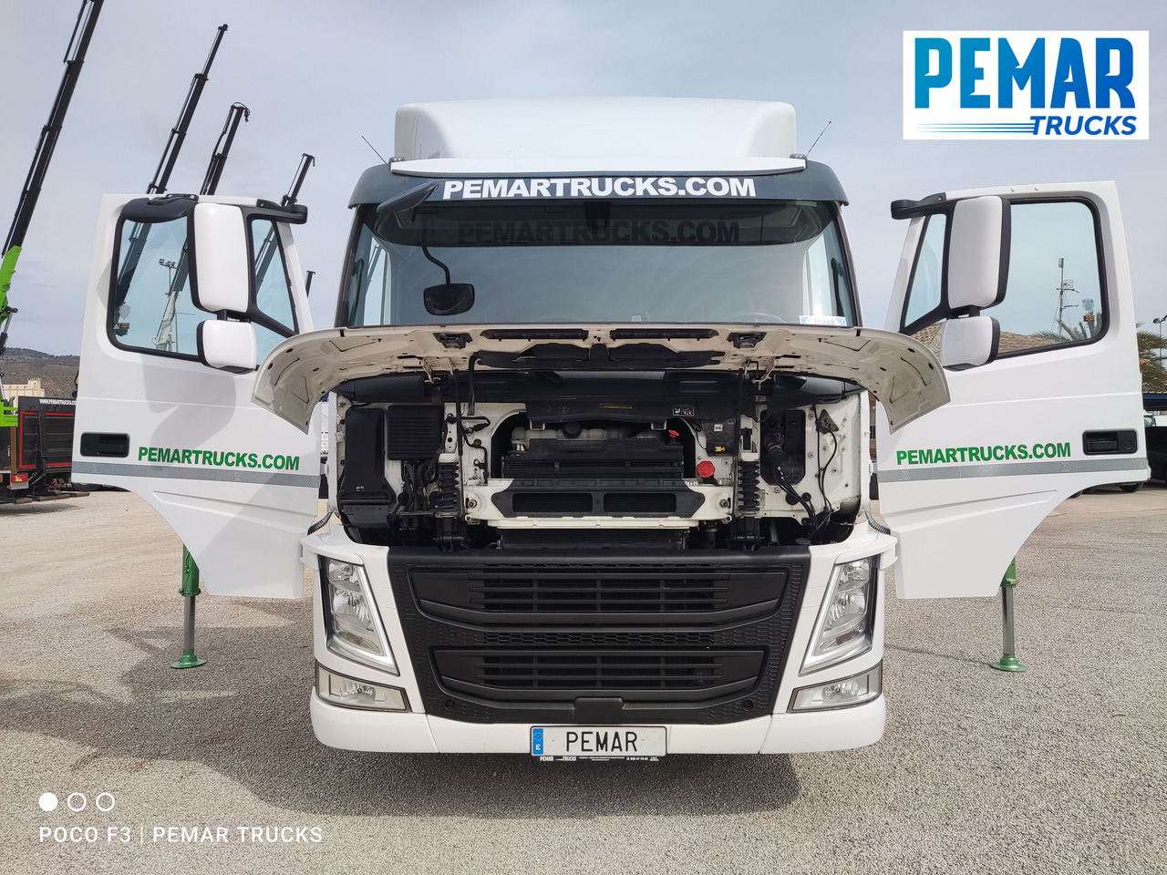 Camión caja abierta, Camión grúa VOLVO FM 330 4X2 GRUA CAJA FIJA: foto 36