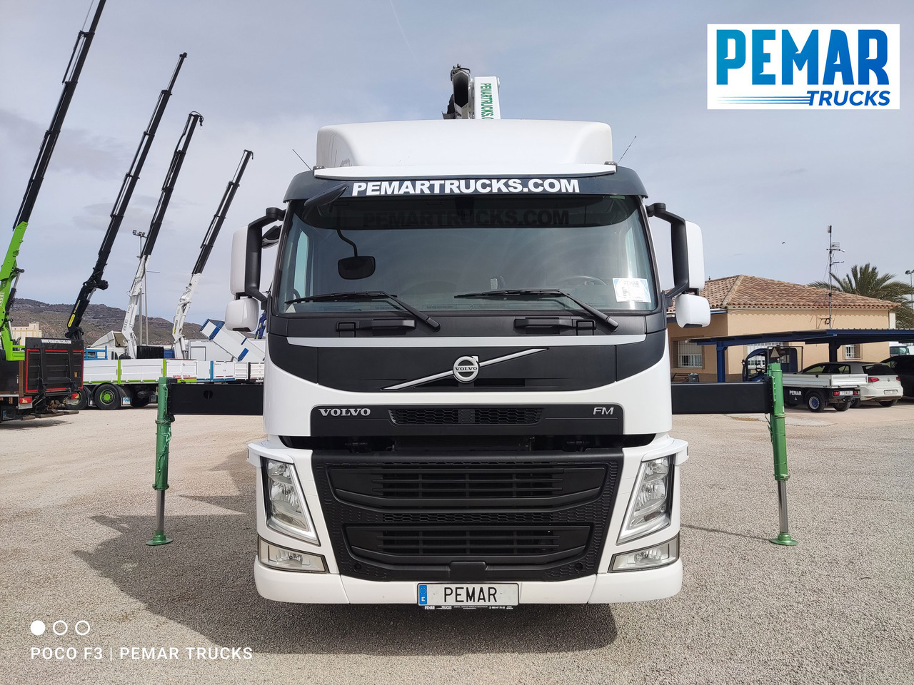 Camión caja abierta, Camión grúa VOLVO FM 330 4X2 GRUA CAJA FIJA: foto 17