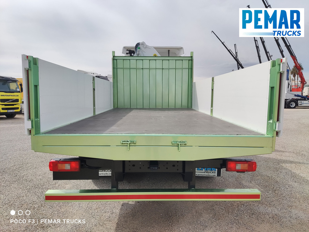 Camión caja abierta, Camión grúa VOLVO FM 330 4X2 GRUA CAJA FIJA: foto 11